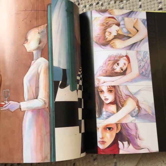 Vintage Comickers Japanese illustration Art Magazine 2001 Fall Special Book - Picture 8 of 11